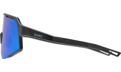 Akiniai Uvex sequenze black matt / mirror blue