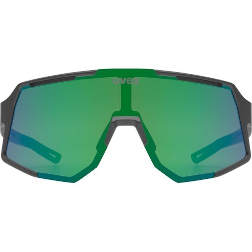 Очки Uvex sequenze black matt / mirror green