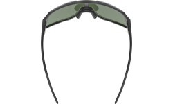 Uvex sequenze glasses black matt / mirror green