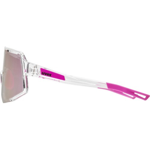 Akiniai Uvex sequenze clear / mirror pink