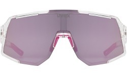 Akiniai Uvex sequenze clear / mirror pink