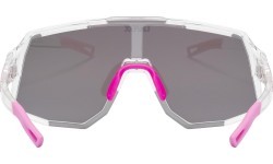 Akiniai Uvex sequenze clear / mirror pink
