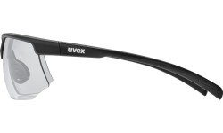Akiniai Uvex aerios V black matt / smoke