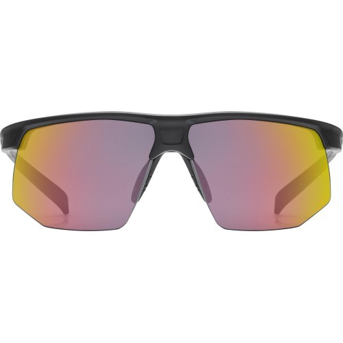 Glasses Uvex aerios black matt / mirror red