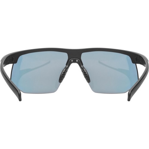 Glasses Uvex aerios black matt / mirror red