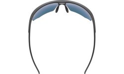 Glasses Uvex aerios black matt / mirror red