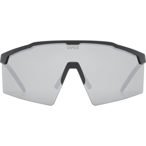 Очки Uvex Flowline, black matt / mirror silver