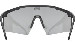 Akiniai Uvex flowline black matt / mirror silver