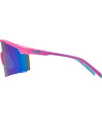 Uvex Flowline sunglasses, pink matt / mirror blue