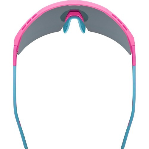 Uvex Flowline sunglasses, pink matt / mirror blue