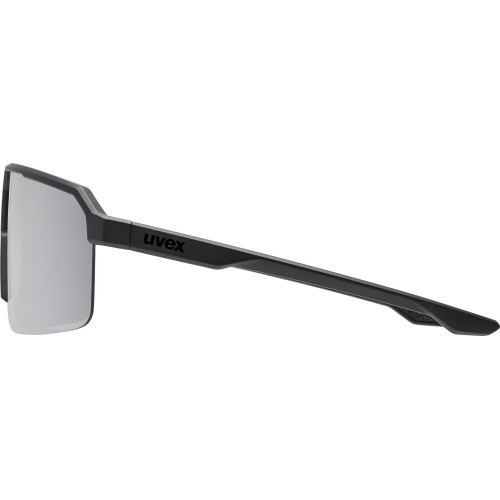 Очки Uvex ramp black matt / mirror silver