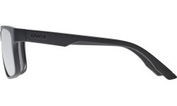 Akiniai Uvex poise black matt / mirror silver