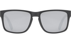 Uvex Poise Glasses Black Matt / Mirror Silver