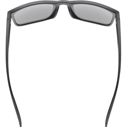 Uvex Poise Glasses Black Matt / Mirror Silver