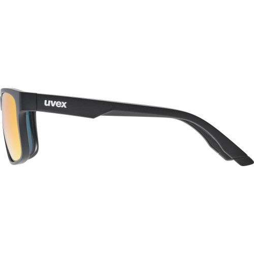 Akiniai Uvex poise black matt / mirror red