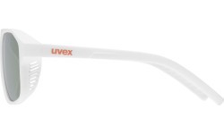 Akiniai Uvex cosmic white matt / mirror red