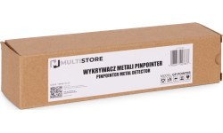 Metalo detektorius Pinpointer, rankinis, atsparus vandeniui, su LED žibintuvėliu