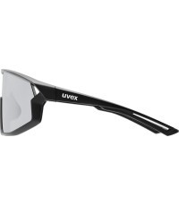 Akiniai Uvex skyryse black matt / mirror silver