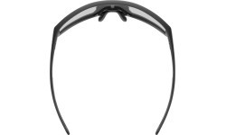 Akiniai Uvex skyryse black matt / mirror silver