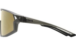 Uvex sunglasses smoke matt / mirror gold