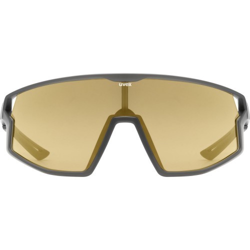 Uvex sunglasses smoke matt / mirror gold