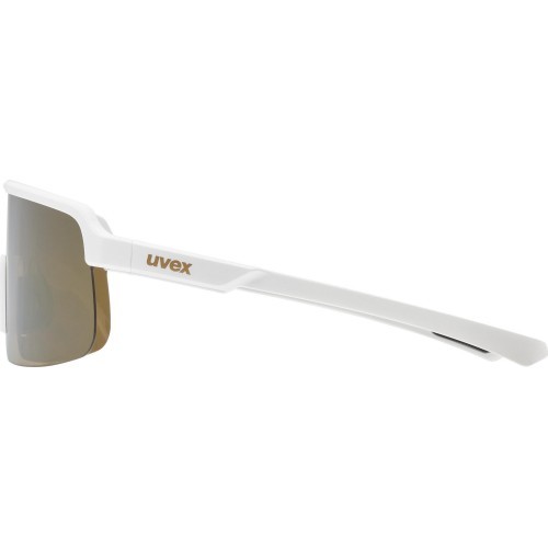 Очки Uvex white matt / mirror gold