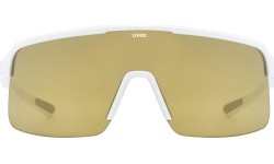 Очки Uvex white matt / mirror gold