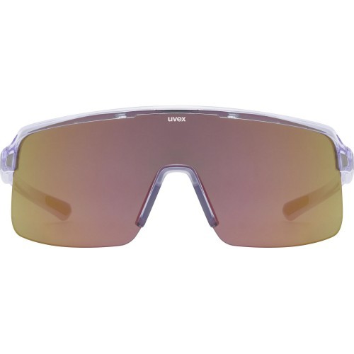 Uvex Dyrt glasses, clear purple / mirror red