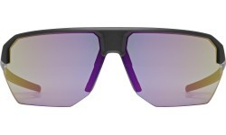 Очки Uvex Vectiv, black matt / mirror pink