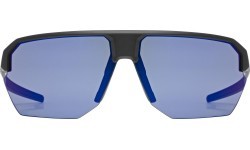 Uvex Vectiv glasses black matt / mirror blue