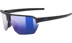 Очки Uvex Vectiv black matt / mirror blue