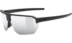 Очки Uvex Vectiv, black matt / mirror silver
