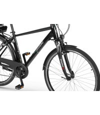 Elektrinis dviratis Ecobike Traffic 28 M Black 468Wh