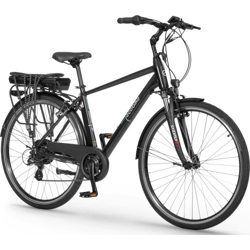 Elektrinis dviratis Ecobike Traffic 28 M Black 468Wh
