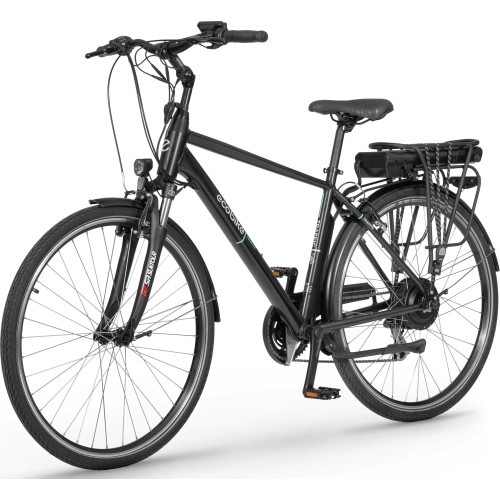 Elektrinis dviratis Ecobike Traffic 28 M Black 468Wh