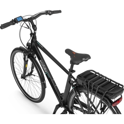 Elektrinis dviratis Ecobike Traffic 28 M Black 468Wh