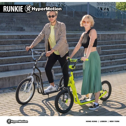 Paspirtukas HyperMotion Runkie 16" yellow