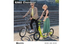 Беговел HyperMotion Runkie 16", жёлтый