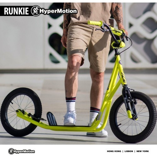 HyperMotion Runkie 16" Balance Bike, Yellow