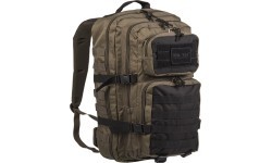 Рюкзак Mil-Tec US Assault Large зелёный/чёрный 36 л