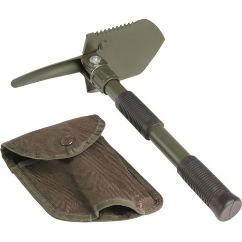 SMALL FOLDING SHOVEL WITH POUCH