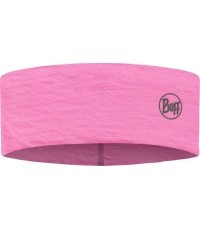 Тонкая повязка на голову Merino Solid Fluor Fuchsia - 568