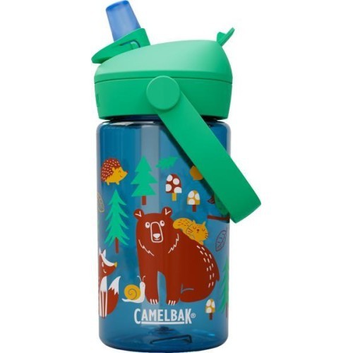 Детская бутылка Thrive Flip Straw 0,4 л, Friendly Forest