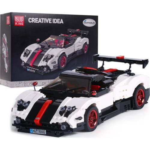 Sports Car Block Set 960 pcs. White
