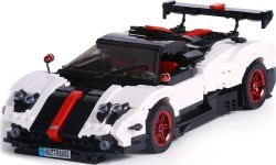 Sports Car Block Set 960 pcs. White