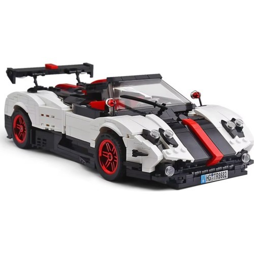 Sports Car Block Set 960 pcs. White