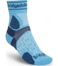 W UL TrailRun Merino Sport 3/4 Crew Blue S - 436