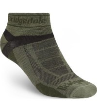 UL TrailRun Zero Merino Sport trumpos kojinės, žalios, S - 736