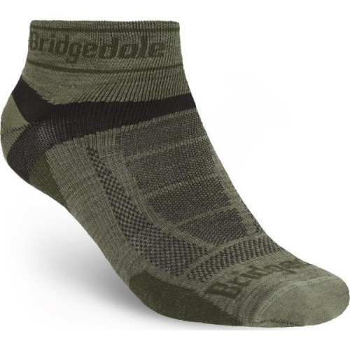 Носки UL TrailRun Zero Merino Sport Low, зелёные, S - 736
