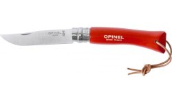 Knife With a Strap Opinel Colorama 07 Inox Hornbeam